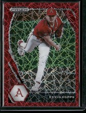 2021 Panini Prizm Draft Picks #PDP99 Kevin Kopps Red Velocity Prizm