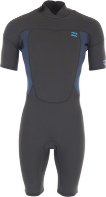 BILLABONG Neopren Surfanzug Neoprenanzug 2/2 ABSOLUTE BACK ZIP Shorty 2026 ocean