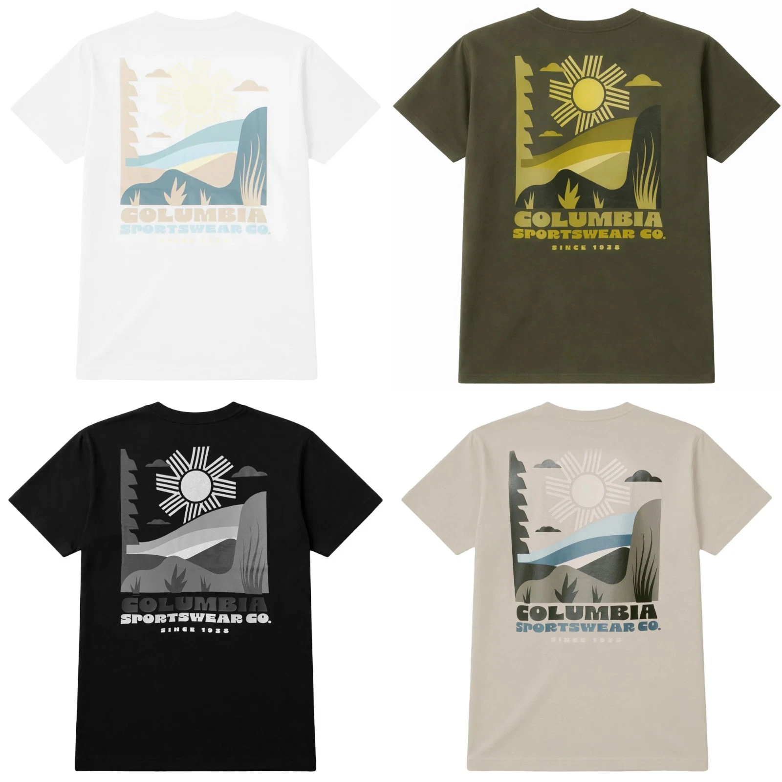 Columbia T-Shirt - Men's Columbia CSC Shining Sandscape Back Graphic Tee - BNWT
Opens in a new windo