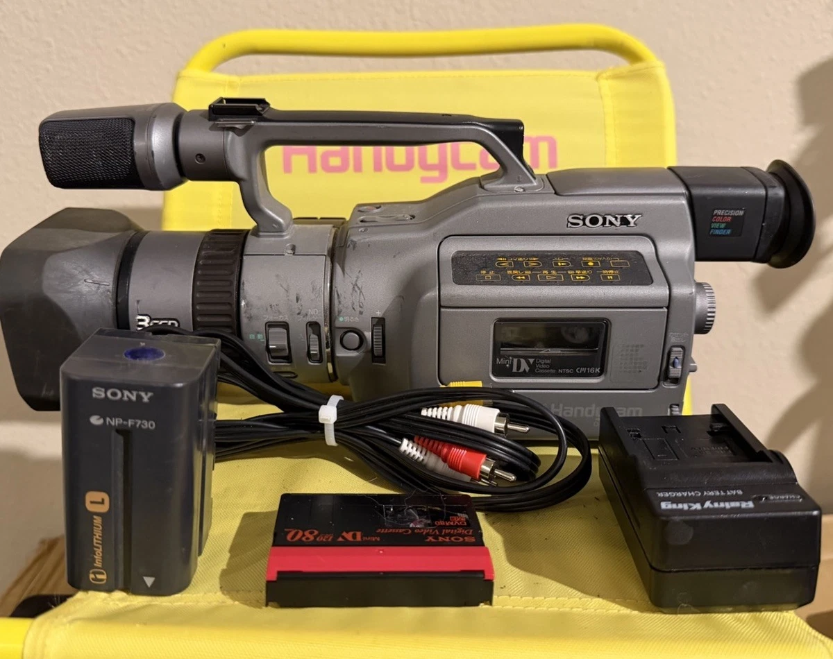 【完動品】SONY DCR-VX1000 ⭐︎ワイコン、テレコン、ケース付き！ 完動品】SONY DCR-VX1000 ⭐︎ワイコン、テレコン、ケース付き！ Sony
