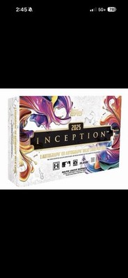2025 Topps Inception Baseball Hobby Box Lot of (4) PREORDER SHIPS AFTER ARRIVAL