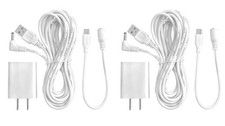 2-Pack Adapter for Ring Stick Up Cam Battery,ndoor/Outdoor Weatherproof 13.1ft