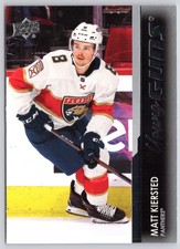 MATT KIERSTED RC YOUNG GUNS 2021-22 UPPER DECK 21-22 #244           99473