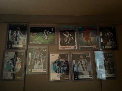 (mehr als 200) Bulkkarten, Normale Karten, so wie 10 nummerierte fussballkarten