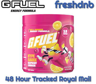 G Fuel Hype Sauce 2.0 Tub Energy Formula 15 Portionen | UK-Verkäufer | GFUEL