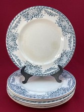 6 Anciennes Assiettes Longwy