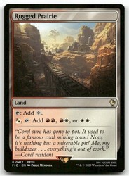 Rugged Prairie (417/843) Commander: Final Fantasy