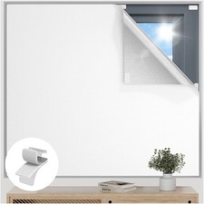 Blackout Curtains for Bedroom, 63" x 57" Temporary Blackout Shades for Windows,