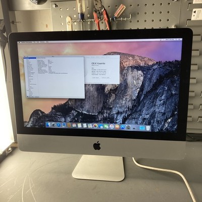 Apple iMac All-In-One i5-4570R 2.7GHz 8GB RAM 1TB HDD Yosemite 10.10