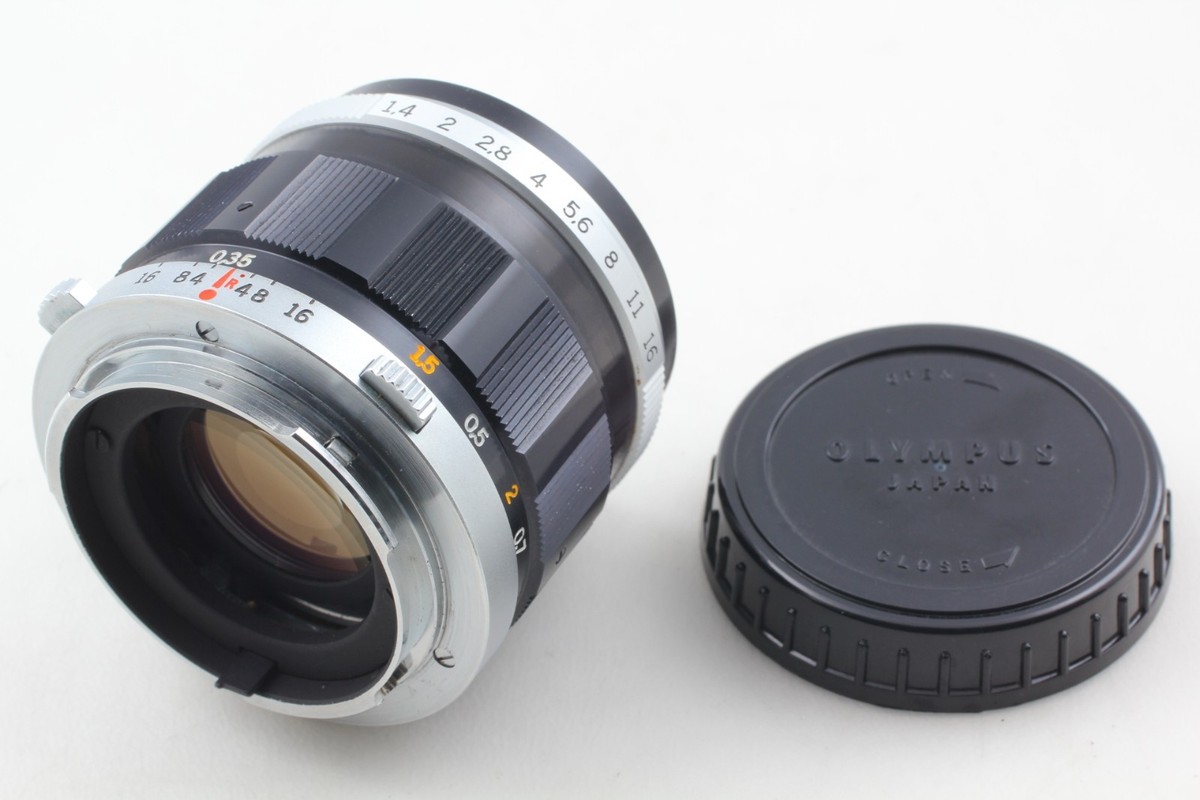TOP MINT] Olympus G. Zuiko Auto-S 40mm f/1.4 MF Lens for Pen F FT