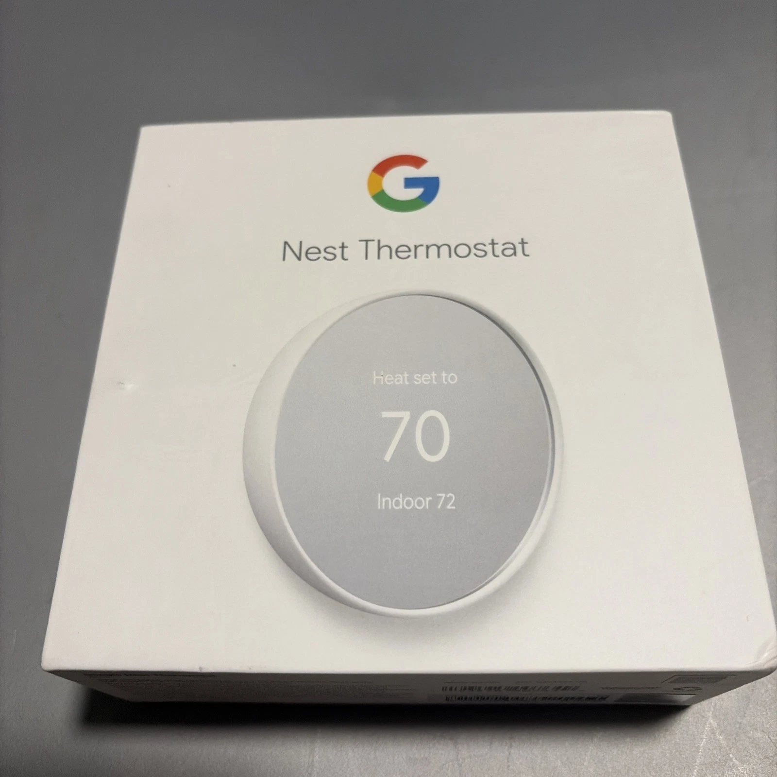 Google Nest Smart Thermostat, Snow Model G4CVZ