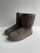 Ugg Australia Boots EU 38 UK 5.5 Short Classic sheepskin shearling women grey