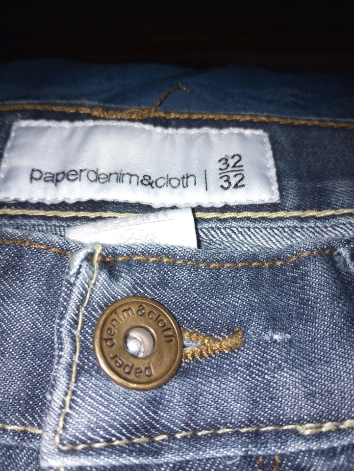 Paper Denim Cloth Men's Jeans Size 32x32 - Image 2 of 2