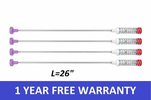 4 Pcs OEM Washer Rod For Samsung DC97-16350U AP6884450 PS12720841  26"