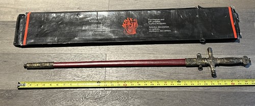 NOS DENIX #4106 FULL SIZED REPLICA OF NAPOLEON'S SWORD-FRANCE 1809 w/ O. BOX