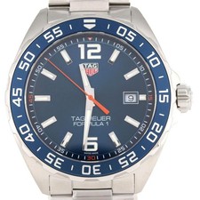 Tag Heuer Formula 1 WAZ1010.BA0842 Blue Sunray Dial S-Steel Men's Watch New