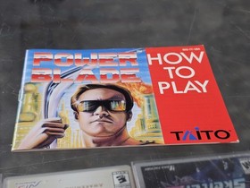 Power Blade (Nintendo NES, 1991) Completo CIB Gioco Box Manuale Autentico TESTATO