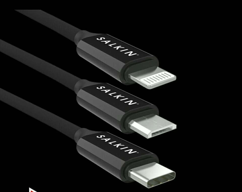 Salkin Professional Type C USB Cable Lead for Samsung Sony Kindle HTC LG - Image 3 of 4