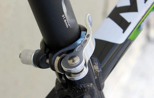Bicycle Quick Release Aluminium Bike Seat Post Clamp Seatpost Mountain Bike Seat - Picture 21 of 27
