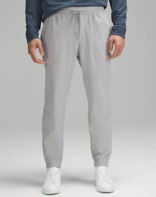 Lululemon Men’s ABC JOGGER Silver Drop Brand New With Out Tags LM5AMZS Size  L UK