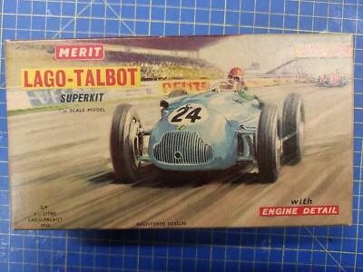 Talbot Model Kit Vintage & Rare Merit 1/24 Scale Lago-Talbot Model Kit (4624) | eBay