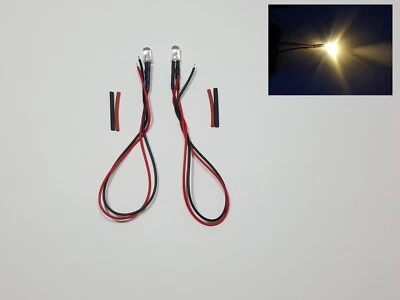 2 Led Technics SL 1200 1210 1800 MK2 MK3 MK5 ricambio luce pop up Bianco caldo