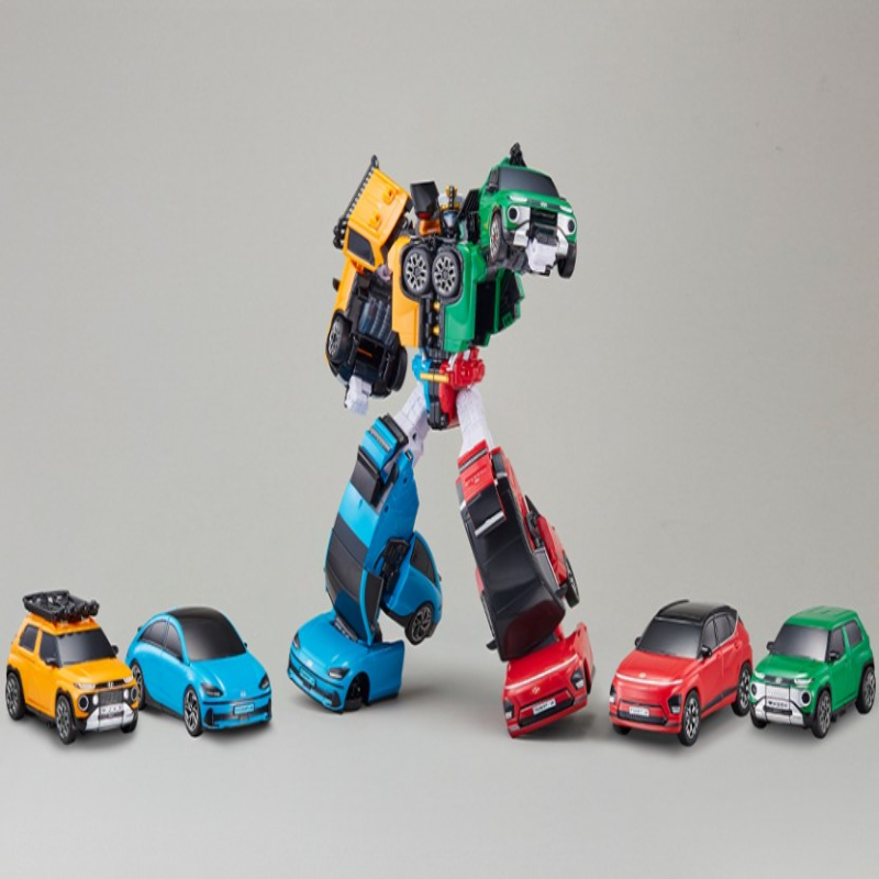 TOBOT TETRAN Combined Robot Transformer IONIC 6 CAR TOY KONA