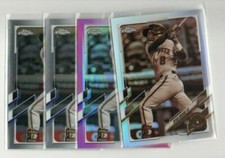 RYAN BRAUN MILWAUKEE BREWERS SEPIA PINK REFRACTOR 4X LOT 2021 TOPPS CHROME 