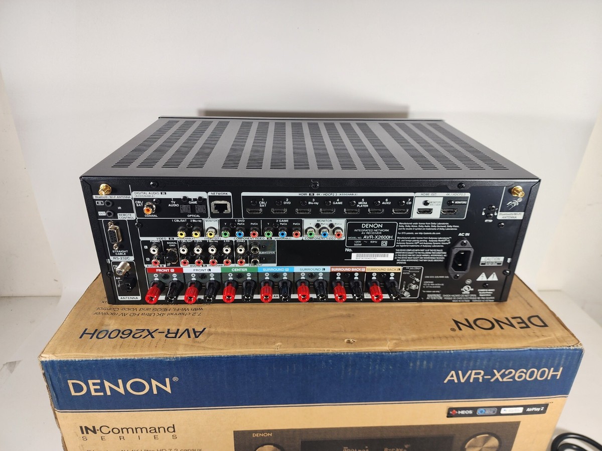DENON AVR-X2600H 7ch AVアンプ DENON AVR-X2600H 7ch AVアンプ