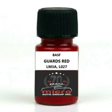 NEW Touch up Paint With Brush 2 oz For Porsche Guards Red LM3A SHIPS TODAY