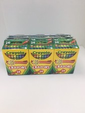 Lot of 12 boxes - Crayola Classic Crayons 24 per box 288 Total Crayons