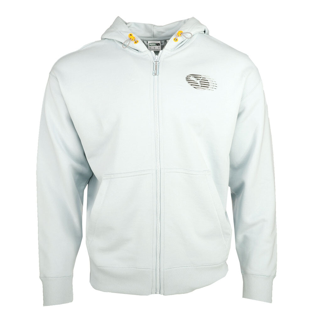 Мужская толстовка с капюшоном на молнии Puma Nyc Long Run, размер M, Повседневная спортивная верхняя одежда 6294402