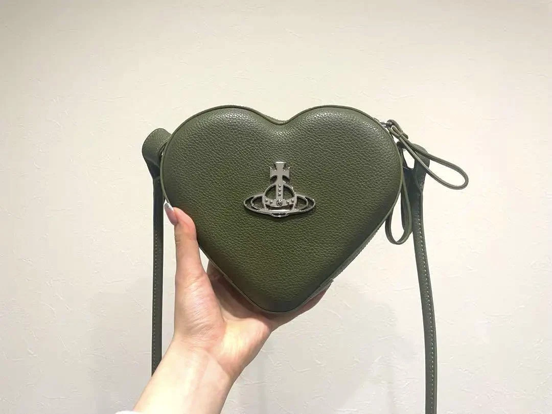 Vivienne Westwood Heart-shaped Crossbody Bag in Black