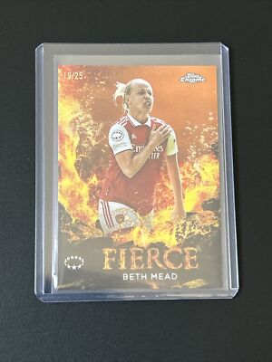 Beth Mead 19/25 FIERCE 2022-23 Topps Chrome UEFA