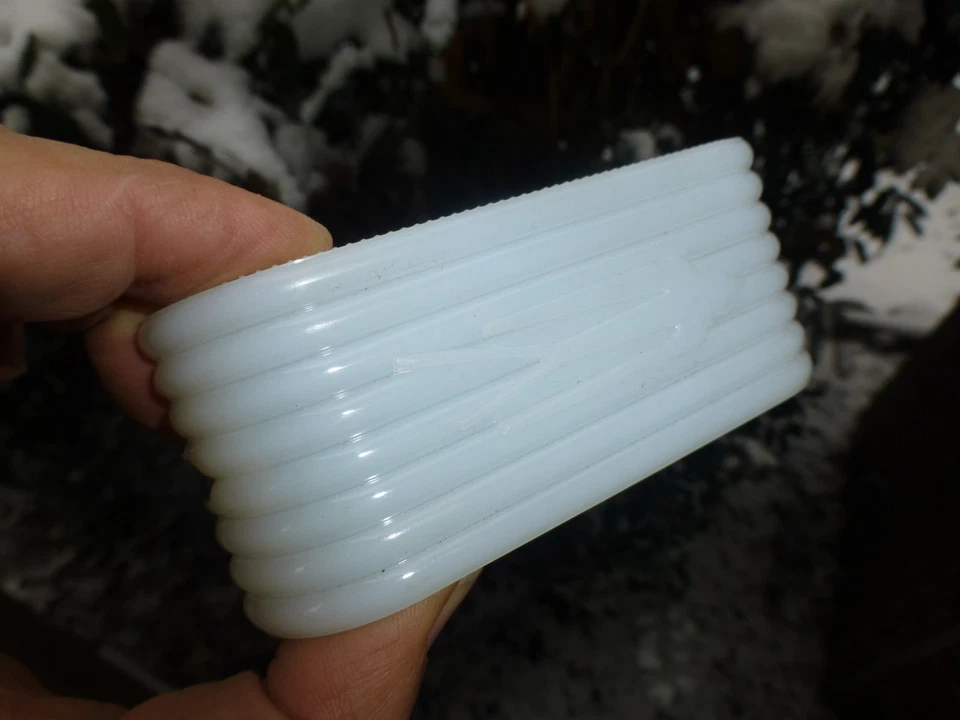 Simca Aronde 内部礼貌圆顶灯镜头仅白色塑料 14005R — 第 2/4 张图片