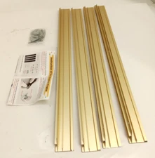 Folkor Canvas DIY Gold Floater Frame For 24" x 24" Oil Paintings 1.5" Deep