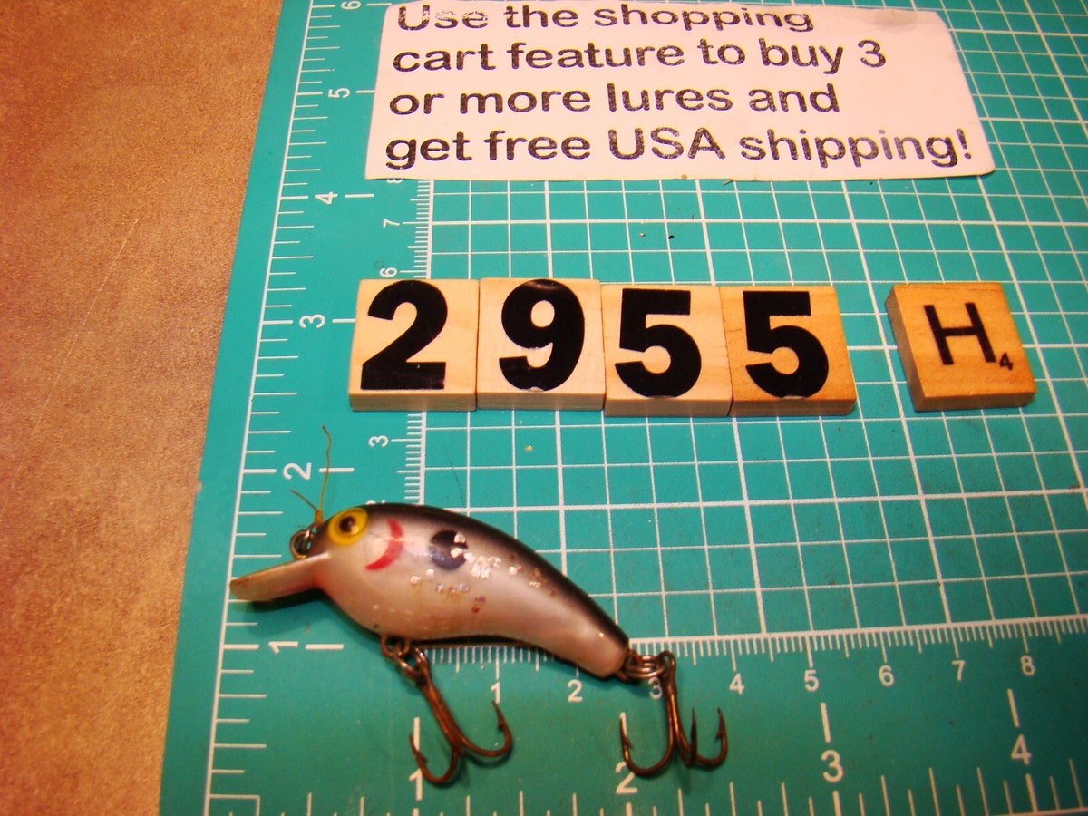 Cotton Cordell Wee CC Shad Wounded Tiger - Lotto Da 3 Crankbait Per Pesca In Acque Dolci