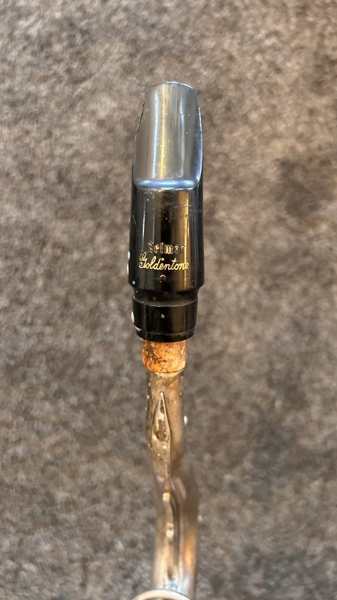 Vintage 1918 Buescher True-Tone Low Pitch Saxophone | eBay