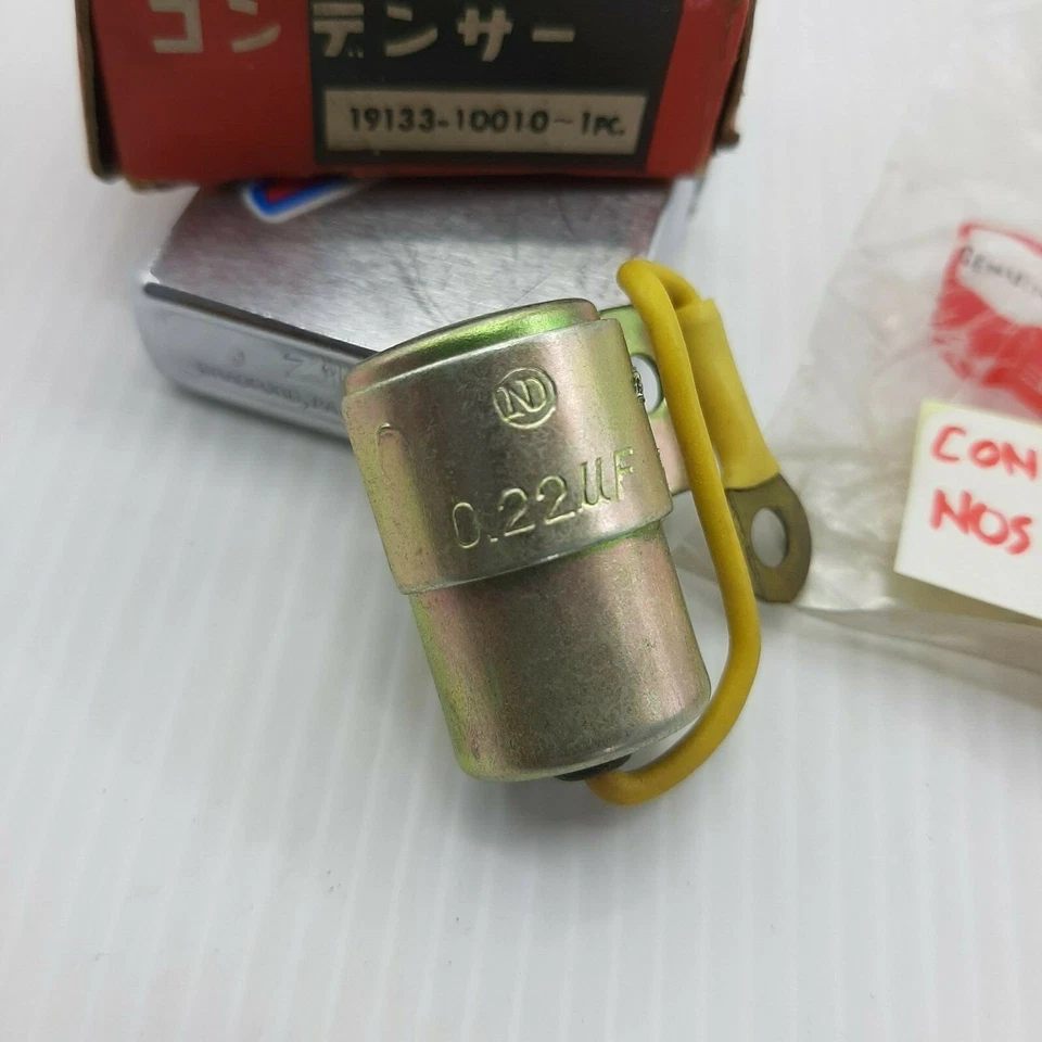 Condensador de encendido Toyota Fuelmiser FJ/BJ, PUBLICA, HILUX, COROLLA, STOUT NOS JPN Foto 4 de 4