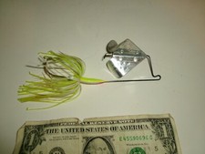 Unknown 3/4 oz. Titanium Wire Triple Wing Buzzbait Lure Buzzer Buzz - Used*
