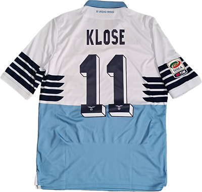 maglia lazio macron calcio KLOSE home shirt maillot camiseta 2013