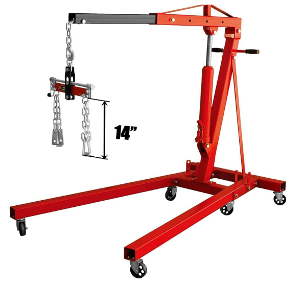 Heavy Duty Engine Hoist Leveler – 1500 Lbs Capacity – Cherry Picker Shop Crane Load Levelling Tool