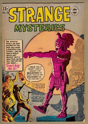 Strange Mysteries #15 (1964, Super) - reprints Dark Mysteries #23 from 1955