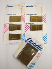 Vintage 1989 Goody 73 Bobby Pins and 26 Roller Fasteners Lot