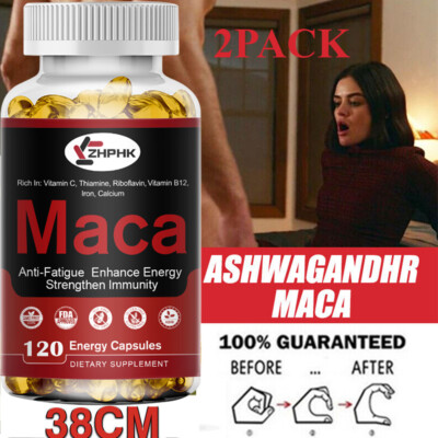 #1 BEST-MALE ENLARGER THICKER LONGER BIGGER 14'' GROWTH ENLARGEMENT 240 CAPSULES