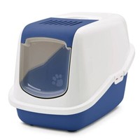 "Vadigran Katzentoilette Nordic \"Nestor\" Blau; 56 X 39 X 38,5 Cm"