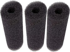 3 Pack Big Prefilter Sponge 5.9" Foam Filtration Kit for Pond Aquarium Fish Tank