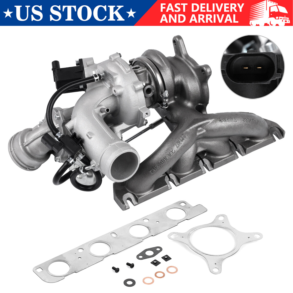 OEM CCTA Turbo Turbocharger For Audi A3 2008-13 VW Beetle CC Jetta Passat 2.0L /