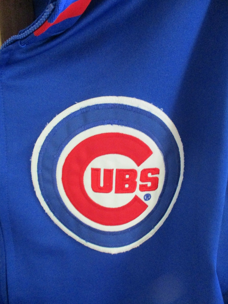 Mitchell & Ness Cooperstown Chicago Cubs Full Zip Up Warm Up