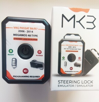    NEW MK3 Steering Lock Emulator for VW Passat B6/B7   48/46 ESL/ELV + Cable